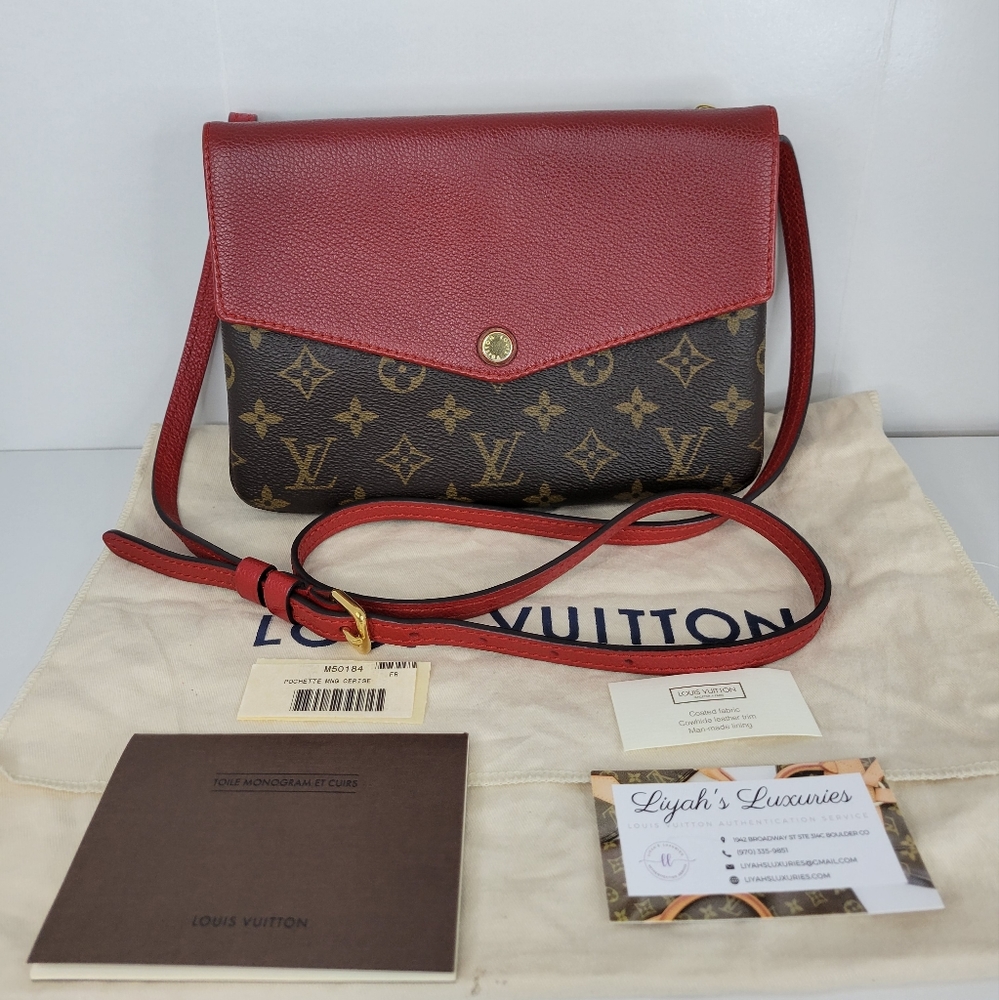 Louis Vuitton Twinset Twice Red